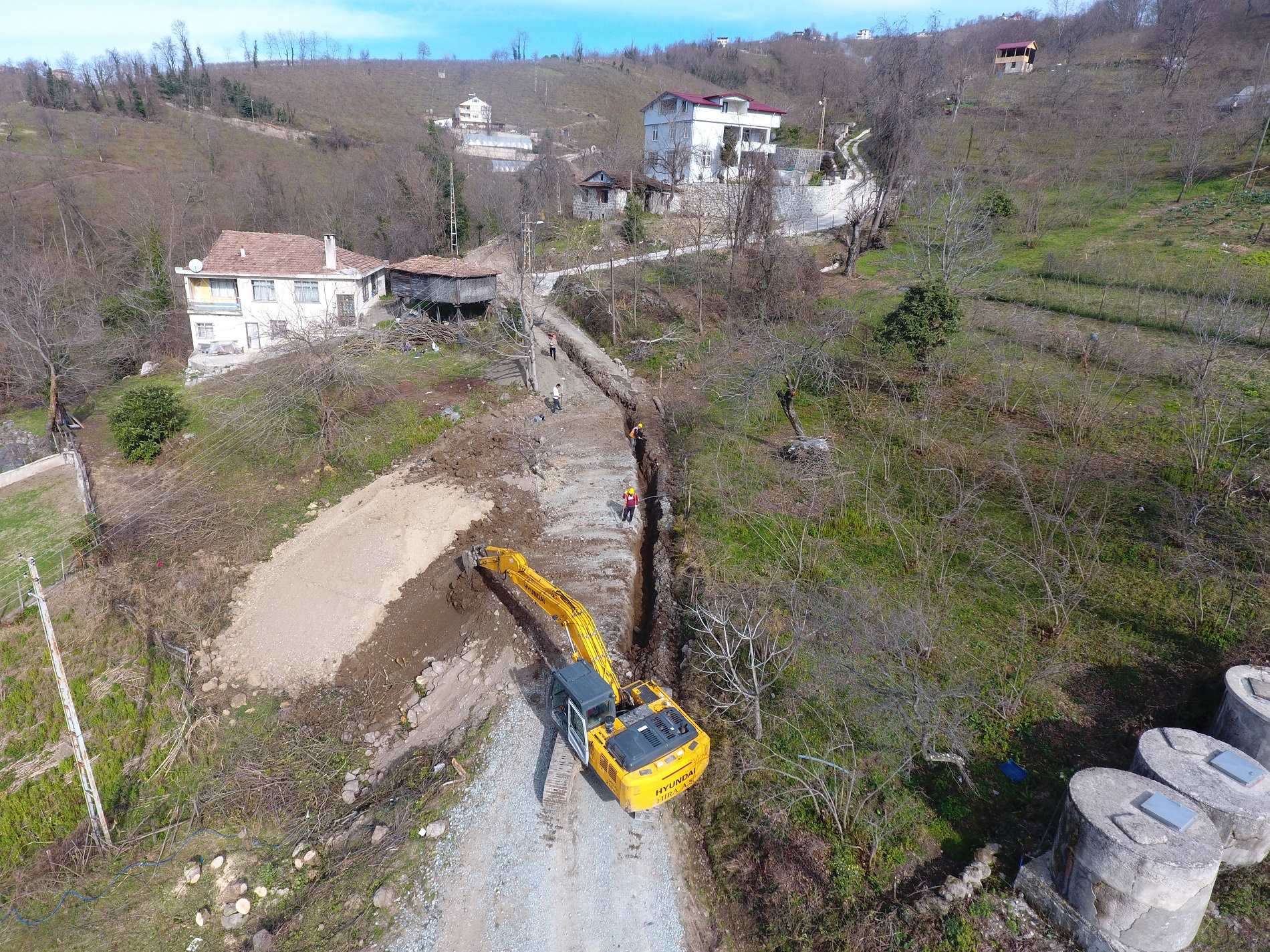 30 YILLIK İÇME SUYU HATTI YENİLENİYOR